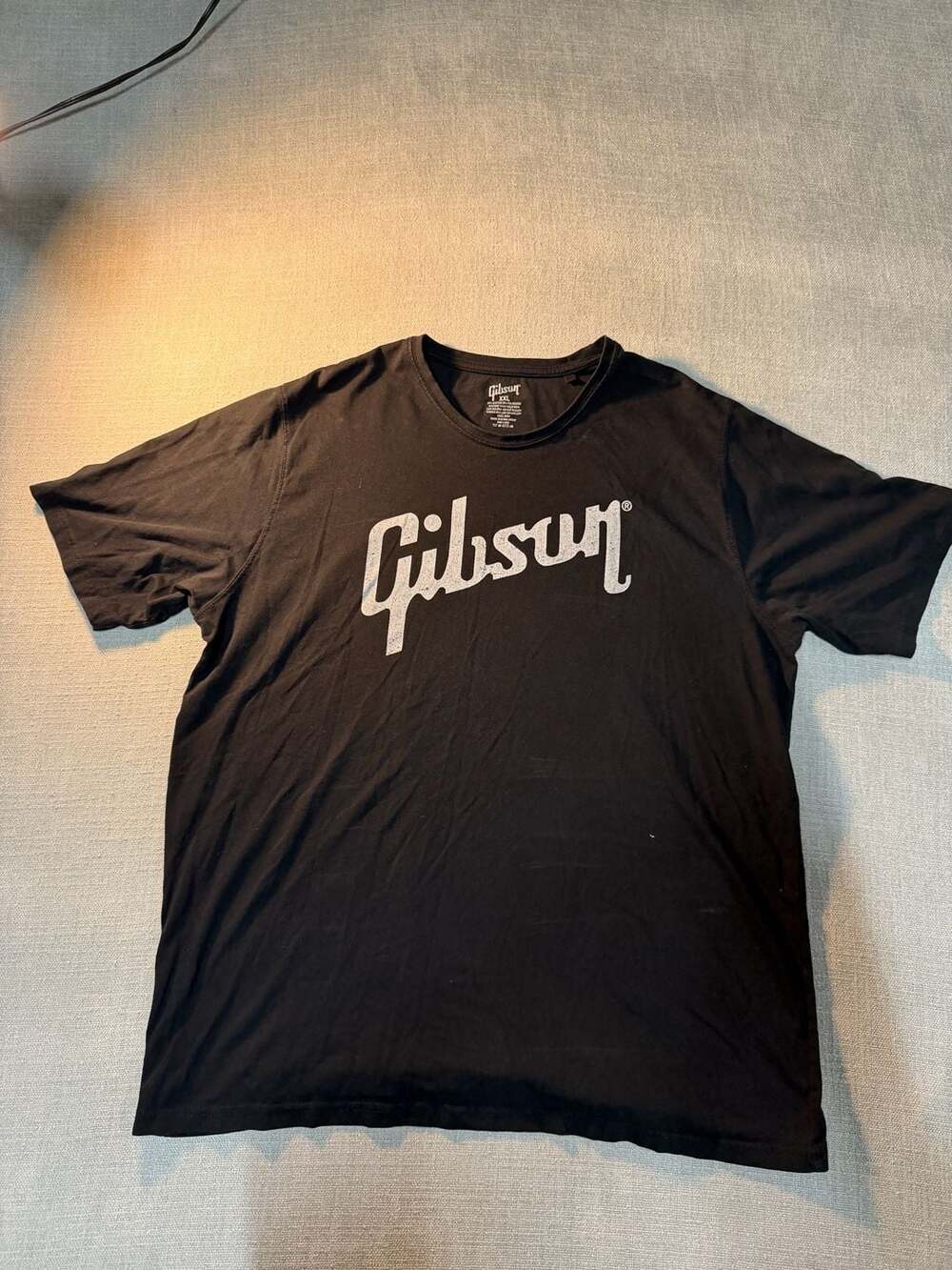 Gibson Logo Graphic T-Shirt Black XXL